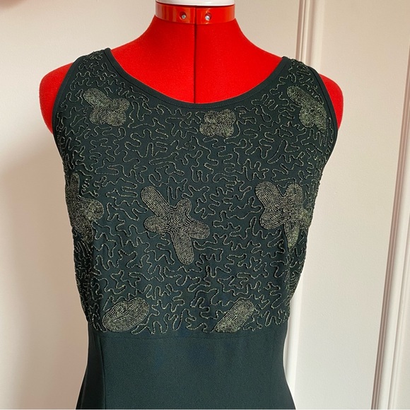 Vintage Gown, Fairweather, Black/Gold, Halter, Open Back Maxi, Women’s US M - Picture 3 of 15